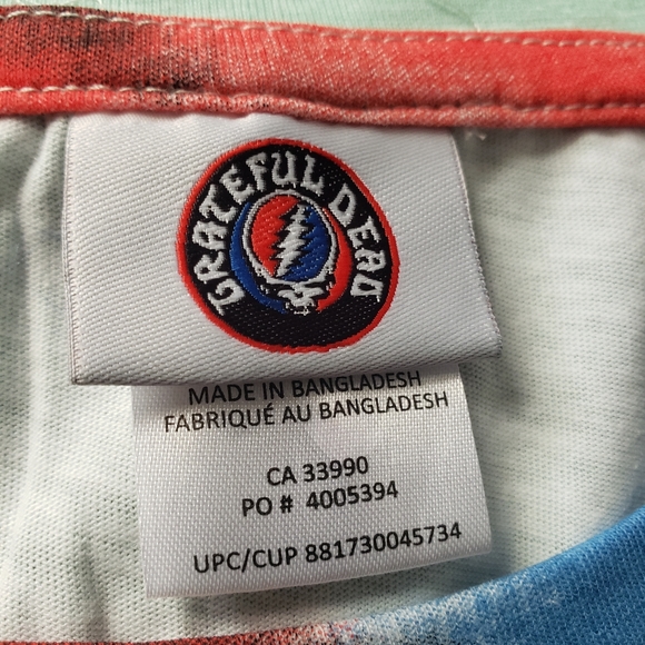 Grateful Dead 1993 tour tank tye dye - Picture 2 of 3